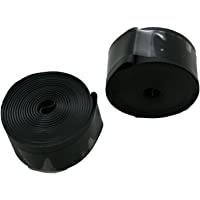 2x Fondo de Llanta Negro de PVC para Rueda de Bicicleta con Neumatico de 700C Alta Presion 3426 negro